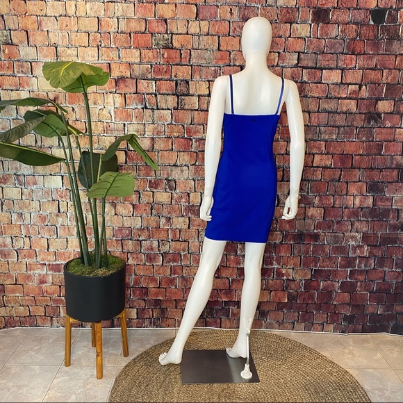 Guess, medium, Blue fitted dress - Picture 3 of 6